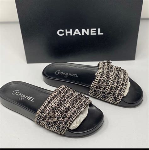 chanel loafer slides|chanel fashion.